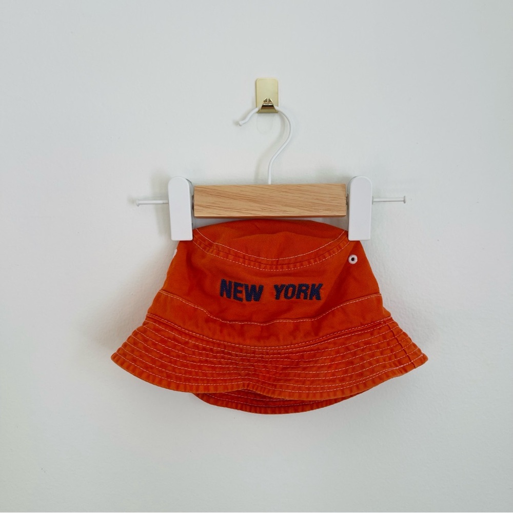 Vintage New York Embroidered Bucket Hat